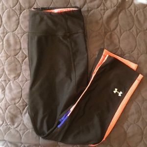 Under Armour capri length compression pants